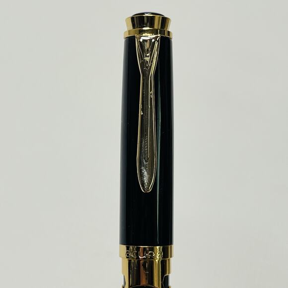 Acura Writing Instrument Pen Ornate Gold And Black Design With Case - Picture 2 of 10